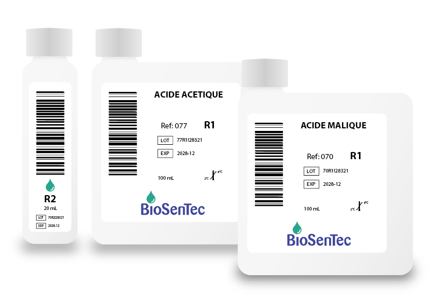 Réactifs d'analyses biotechnologiques